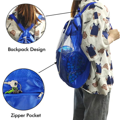 New Outdoor Beach Bag Beach Toy Storage Bag Swimming Clothing and Miscellaneous Storage Bag Shoulder Handheld Storage Bag Touris