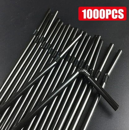 50-3000Pcs Multicolor Kitchen Beverage Straws Rietjes Drinking Straw Cocktail Rietjes Wedding Party Straws Accessories