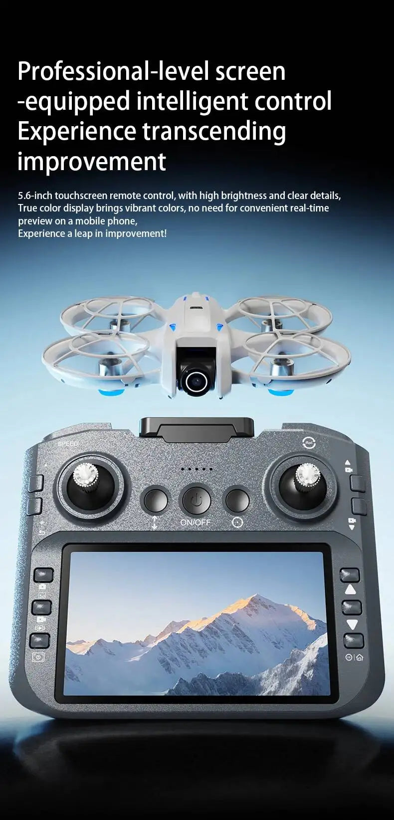 LYZRC NEW L105 PRO Drone 8K HD Camera Optical Flow Positioning Mobile phone photography Quadcopter Ghildren's Gift