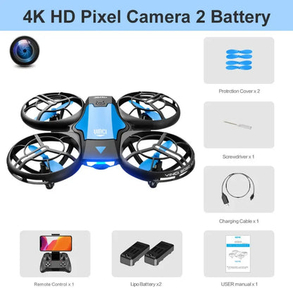 New Mini Drone 4k profession HD Wide Angle Camera WiFi FPV RC Dron Height Keep Drones Helicopter Kids Toys