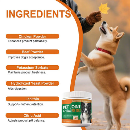 Hip And Joint Supplement Dogs Chewable Pill Nutrient 100-piece Joint Support For Dogs For Home Travel Daily Care Digestive