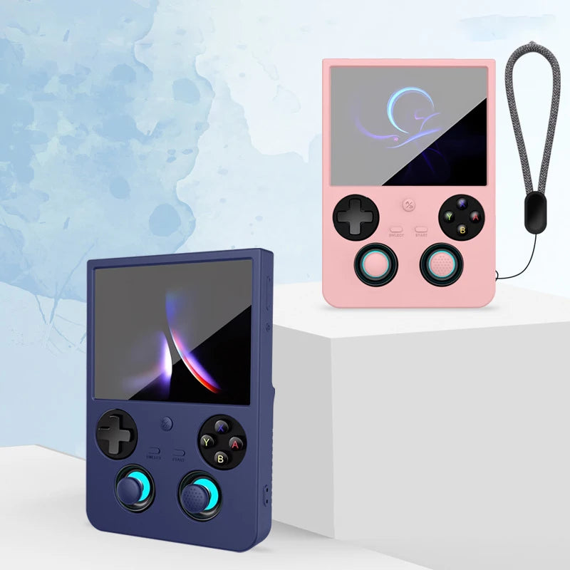 For Anbernic RG477V Game Console Soft Protective Silicone Case With 4Pcs Joystick Caps Soft Case RG477V Game Accessories