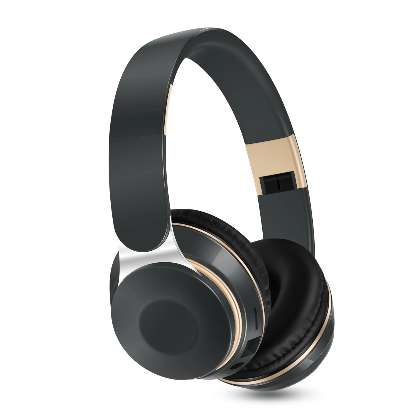 Popular Stereo Bluetooth Headset Wireless Headphone Audio Mp3 Earphone Support SD Card with Mic Student New Year Birthday Gift