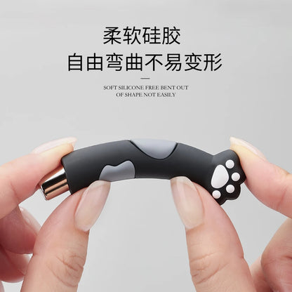 1/2/3Pcs Soft-Silicone Cat claw Cat's eye magnet Stick Black/White/Yellow Kawaii Strong Magnet Stick DIY 3D Cat Eye Gel Tool &*&