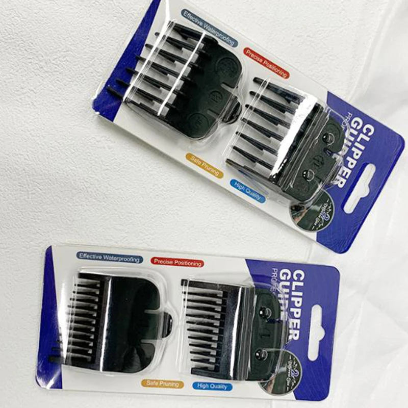 2Pcs Hair Clipper Limit Comb Guide Limit Comb Trimmer Guards Attachment Universal