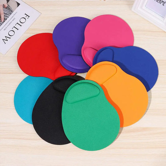 Multi-colour Ergonomic Wrist Rest Mouse Pad Cheap Comfortable Wrist Support Non Slip Mice Mat Mousepad For PC Laptop Computer