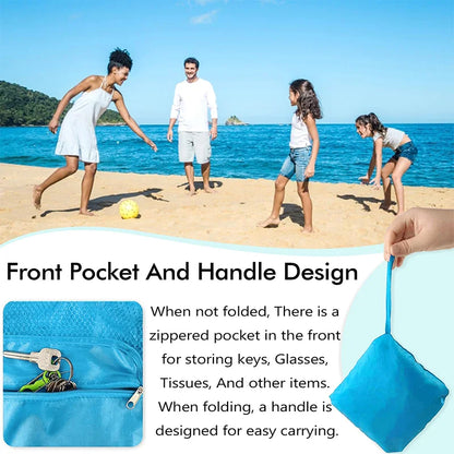 New Outdoor Beach Bag Beach Toy Storage Bag Swimming Clothing and Miscellaneous Storage Bag Shoulder Handheld Storage Bag Touris